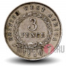 3 пенса 1940 года - KN - Британская Западная Африка - George VI