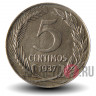 5 сентимо 1937 года - Испания - II Республика