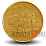 2 рупии 2006 года - Непал - Крестьянин и буйвол