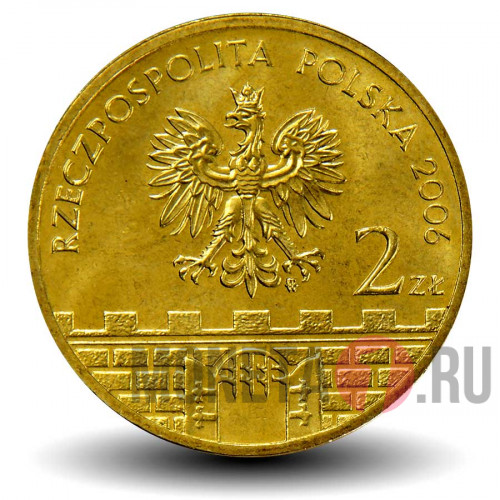2 злотых 2006 года - Город Ныса - Nysa