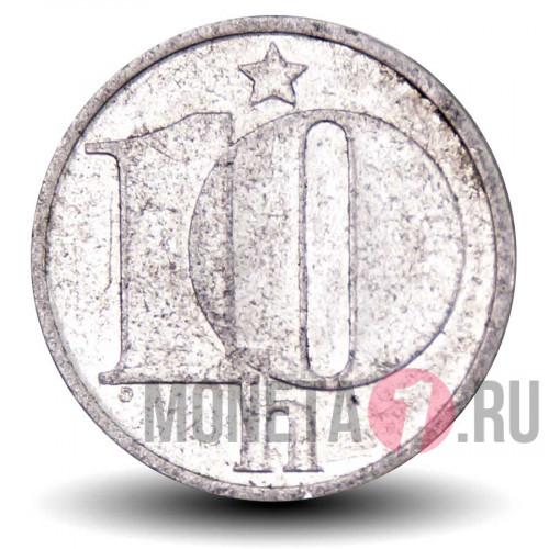 10 геллеров 1982 года - Чехословакия