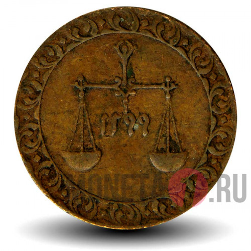1 пайса 1882 года - Занзибар
