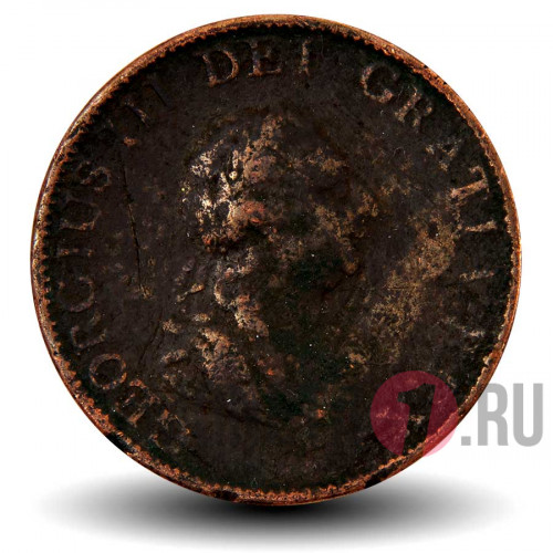 1/2 пенни 1799 года - Великобритания - Георг III