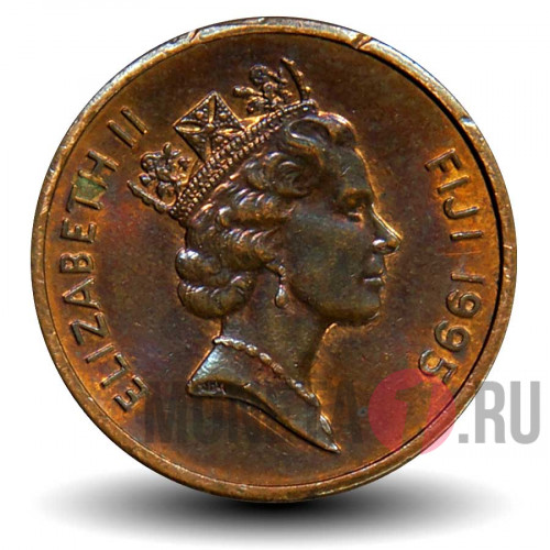 1 цент 1995 года - Фиджи - Elizabeth II