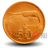 50 эйре 1986 года - Исландия - Креветка