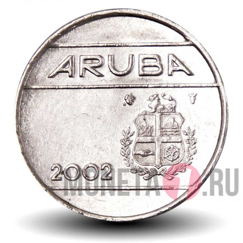25 центов 2002 года - Аруба
