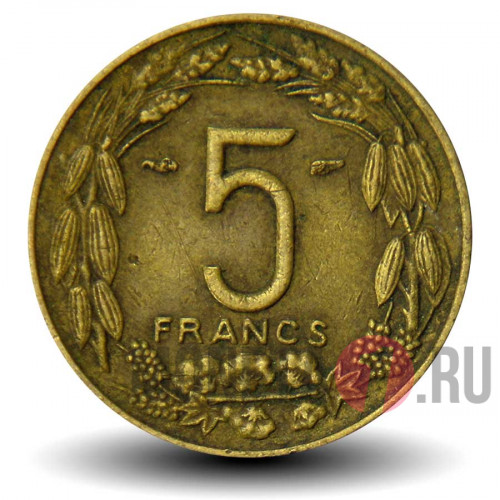 5 франков 1958 года - Камерун