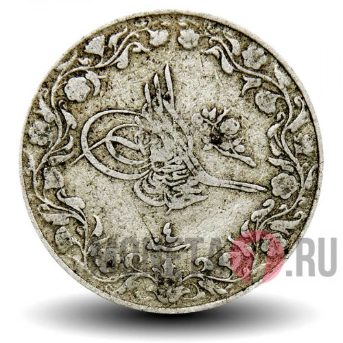 5/10 гиршей 1911 года - H - Османский Египет - Мехмед V