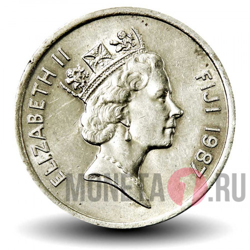 20 центов 1987 года - Фиджи