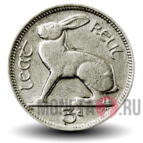 3 пенса 1935 года - Ирландия