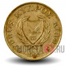 5 центов 1990 года - Кипр - Бык