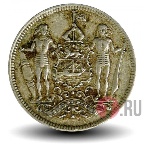 2,5 цента 1903 года - Северное Борнео - Британский протекторат