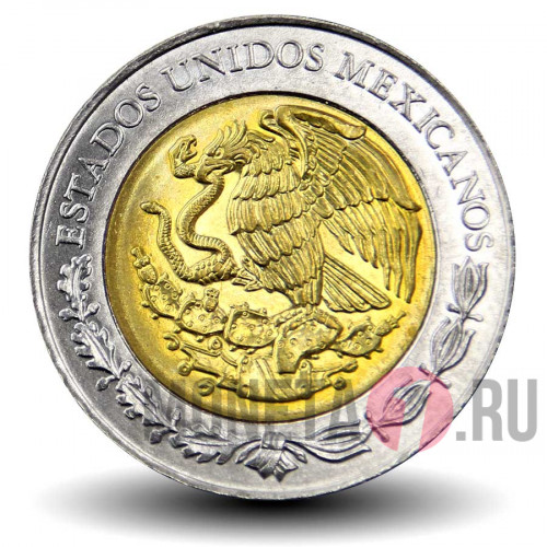 5 песо 2009 года - Кармен Сердан - Мексика (11)