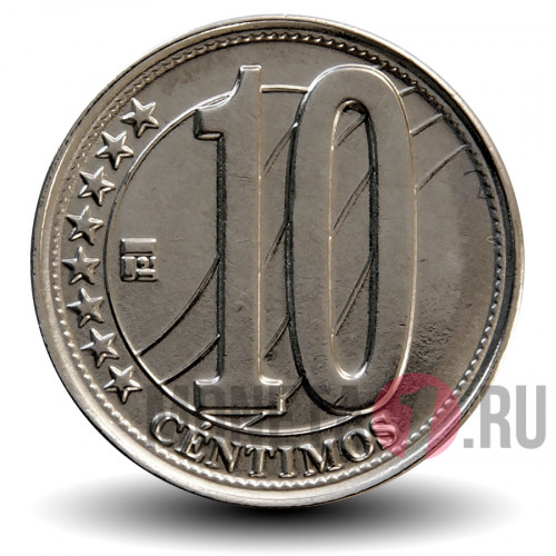 10 сентимо 2009 года - Венесуэла