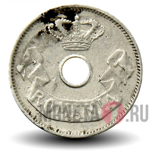 5 бани 1906 года - Румыния - Кароль I