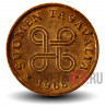 1 пенни 1968 года - Финляндия