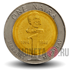 1 найра 2006 года - Нигерия - Герберт Маколей