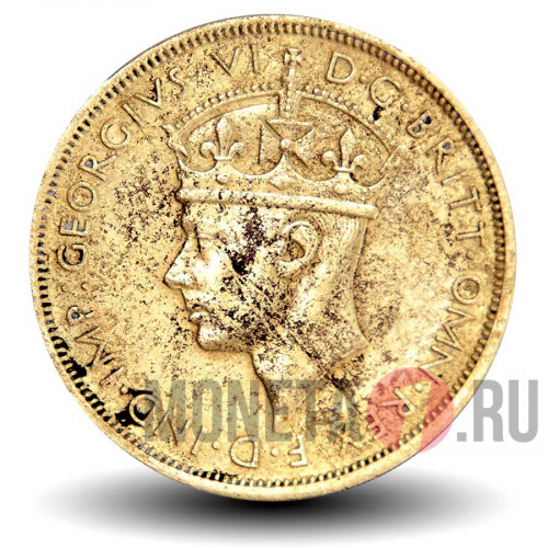 2 шиллинга 1946 года - H - Британская Западная Африка - George VI