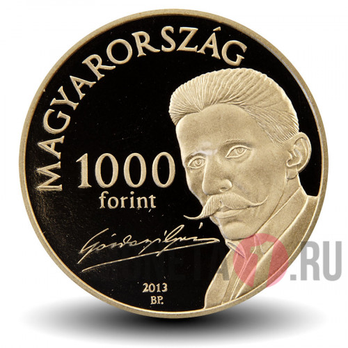 1000 форинтов 2013 года - Геза Гардони - Венгрия
