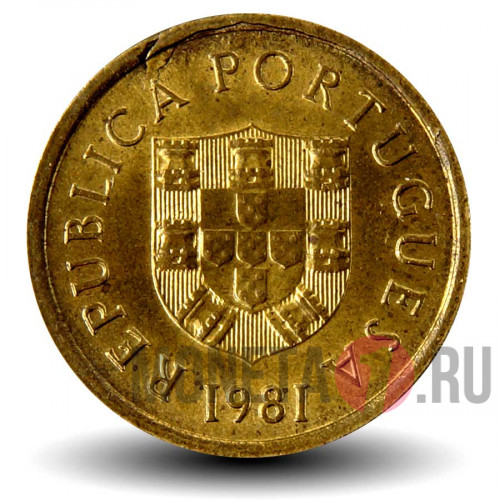 1 эскудо 1981 года - Португалия