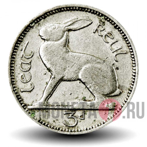 3 пенса 1940 года - Ирландия