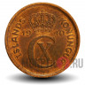 1 эйре 1940 года - Исландия в составе Дании - Кристиан X