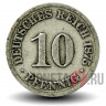 10 пфеннигов 1875 года - Германская Империя - Вильгельм I - B
