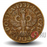 5 грошей 1937 года - Польша