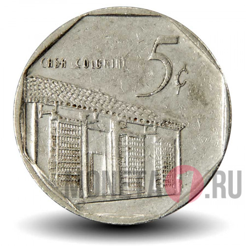 5 сентаво 1996 года - Куба