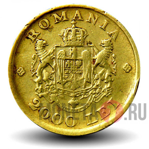 2000 лей 1946 года - Румыния - Mihai I