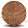 2 пфеннига 1986 года - ФРГ - Дуб - J