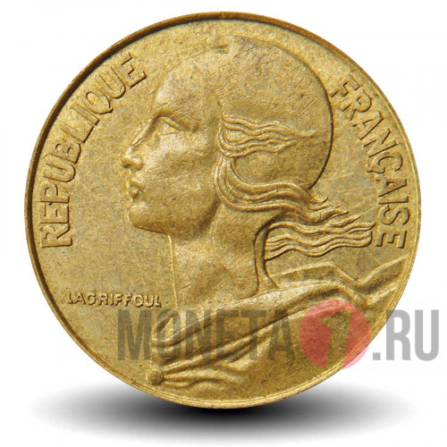 20 сантимов 1991 года - Франция