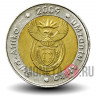 5 рэндов 2009 года - ЮАР - Антилопа гну