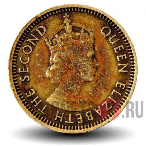 5 центов 1958 года - Гонконг - Elizabeth II