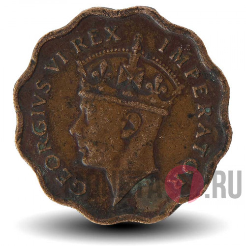 1/2 пиастра 1945 года - Кипр