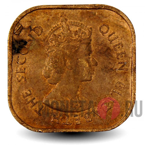 1 цент 1956 года - Малайа и Британское Борнео