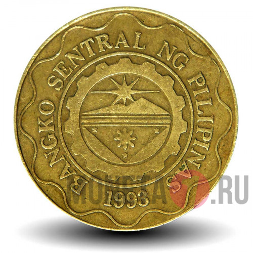 5 песо 2001 года - Филиппины - Эмилио Агинальдо
