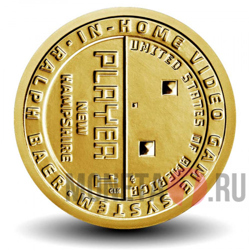 1 доллар 2021 года - Игровая приставка - Американские инновации - D
