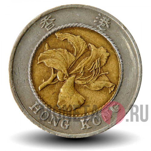 10 долларов 1994 года - Гонконг - Орхидея Баугиния