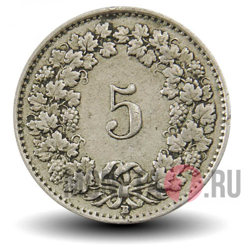 5 рапенов 1930 года - Швейцария
