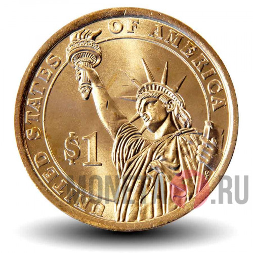 1 доллар 2015 года - 35-й президент США - Джон Кеннеди - P