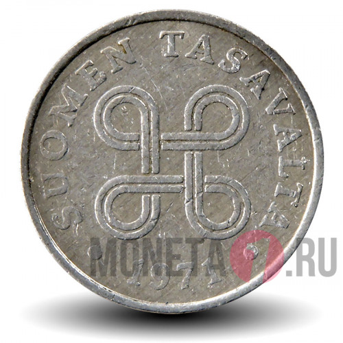 1 пенни 1971 года - Финляндия