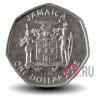 1 доллар 2005 года - Ямайка - Александр Бустаманте
