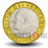 1000 лир 2001 года - Ватикан - Ioannes Pavlvs II