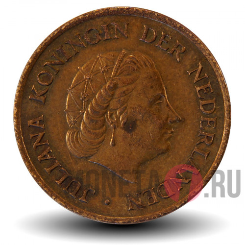 5 центов 1973 года - Нидерланды - Юлиана
