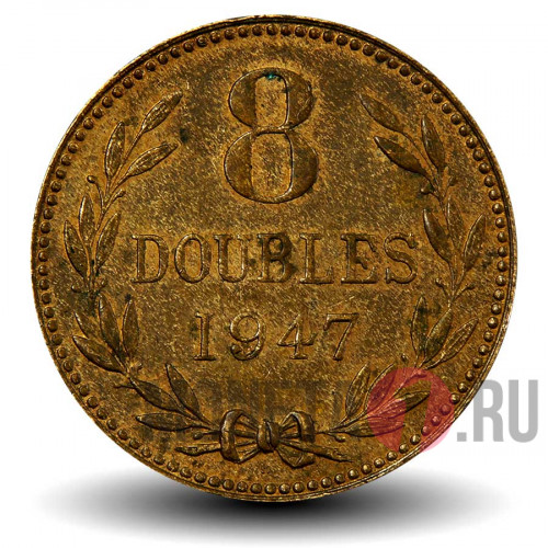 8 дублей 1947 года - Остров Гернси