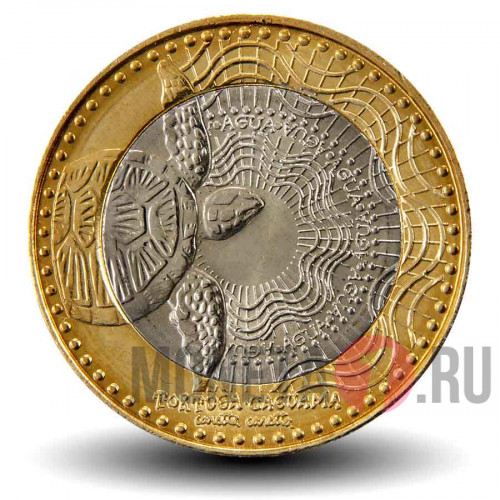 1000 песо 2012 года - Колумбия - Черепаха