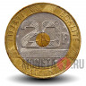 20 франков 1992 год - Мон-Сен-Мишель - Триметалл