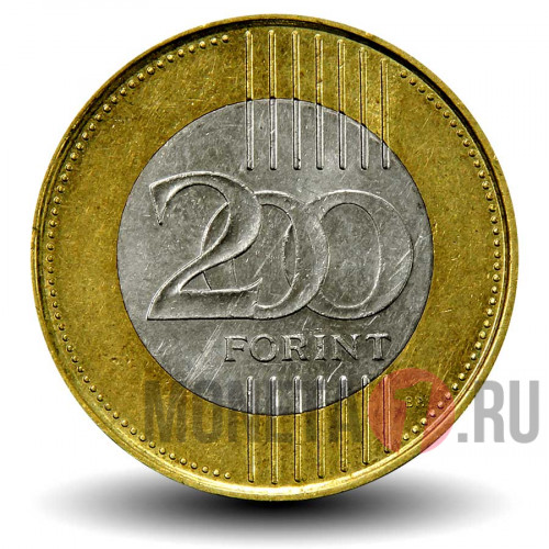 200 форинтов 2011 года - Венгрия - Цепной мост