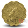 20 центов 1985 года - Гонконг - Elizabeth II